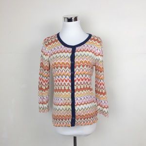 Anthropologie Tabitha 3/4 Sleeve Boho Cardigan
